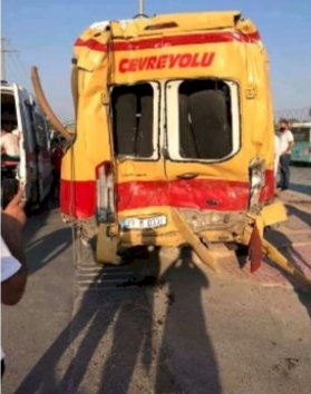 Mersin'de zincirleme kaza: 6 yaralı