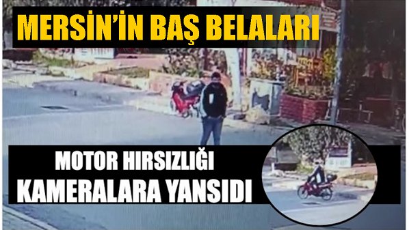 MERSİN'DEN ÇALINAN MOTOSİKLET ANTALYA'DA BULUNDU