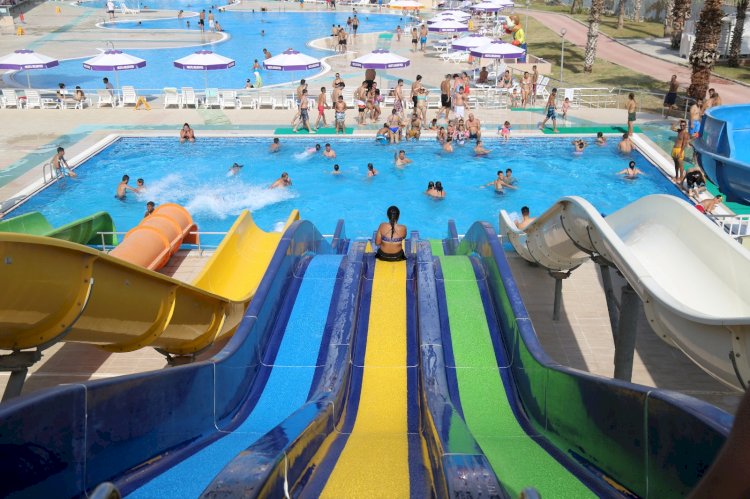 Mezitli Belediyesi Aquapark 36 bin Kişiyi Ağırladı