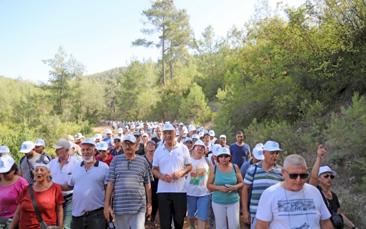 Mezitli Belediyesi Binlerce Mersinliyi Doğa Yürüyüşünde buluşturdu